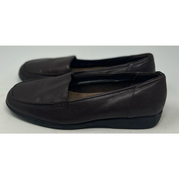 Cobbie‎ Cuddlers Women's Ultra Massage Brown Slip On Loafer Shoes Size 8W - Picture 1 of 7